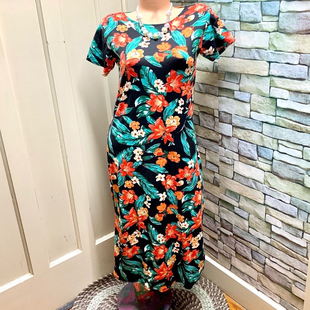 Floral long dress